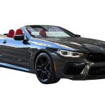 BMW M8 Competition Convertible – Front Car View